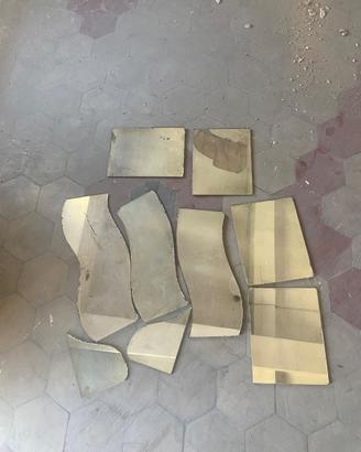 Lotto 9 specchio mosaico bagno soggiorno