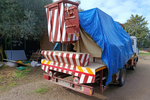 Iveco fiat con cestello 18m