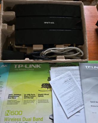 Router wireless Dual Band N600 TP LINK