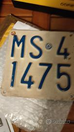 documenti e targa originale vnb 