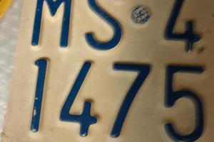 documenti e targa originale vnb 