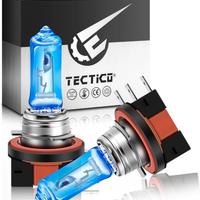 Coppia lampadine h15, luce bianco caldo.