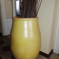 Vaso terracotta smaltato