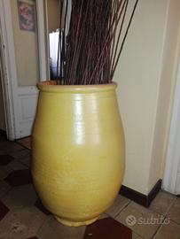 Vaso terracotta smaltato