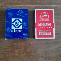 Carte da gioco Modiano per collezione 