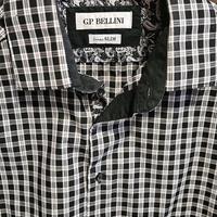 Camicia quadretti bco nero tg M