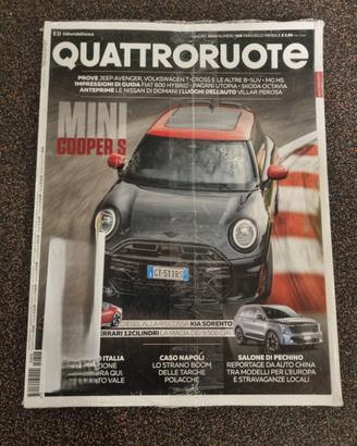 Rivista Quattroruote numeri singoli.