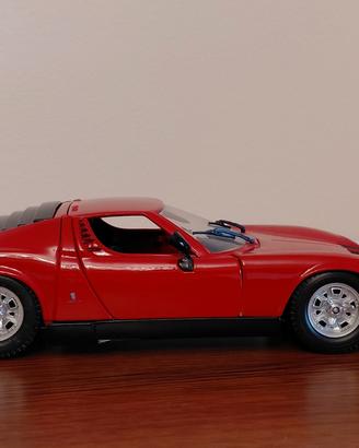 Lamborghini Miura die cast 1/18 apribile