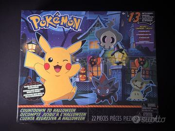 Pokémon calendario Halloween 22 pezzi sigillato