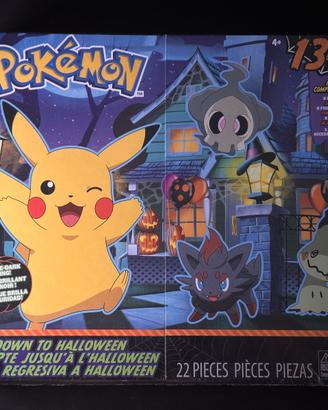 Pokémon calendario Halloween 22 pezzi sigillato