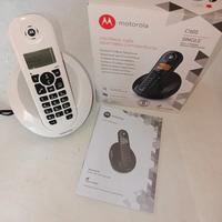 Telefono senza fili Motorola C601 Bianco