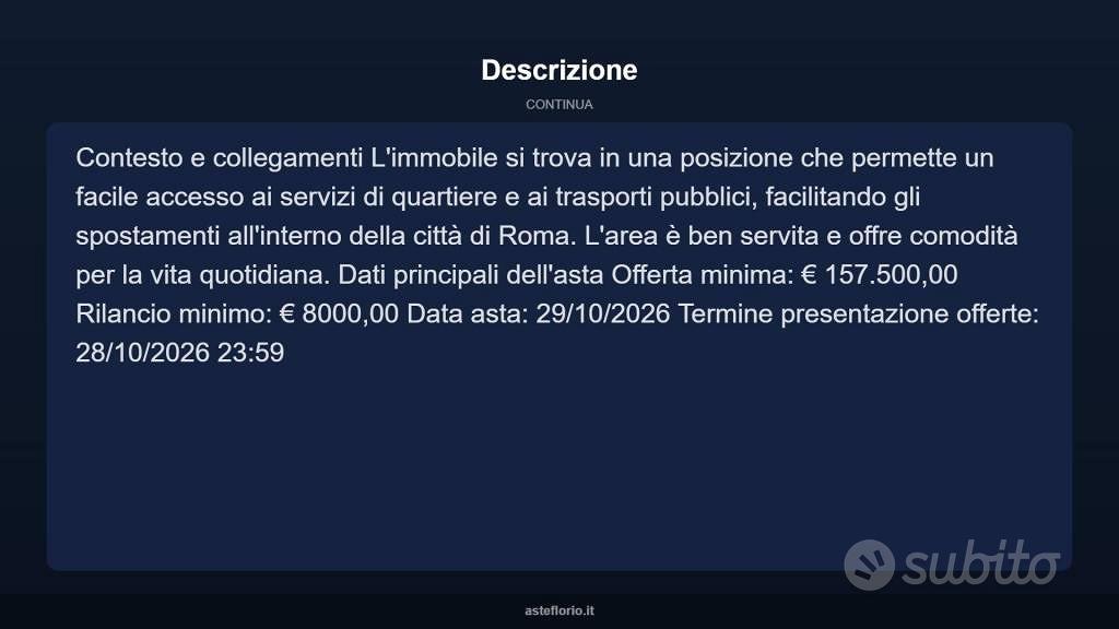 Appartamento – Roma, Acilia Nord - Vista 4