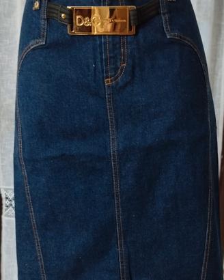gonna jeans Dolce & Gabbana donna tg 44
