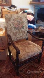 poltrona antica 
