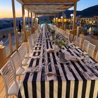 Gazebo in legno per esterno per ristorante e lidi