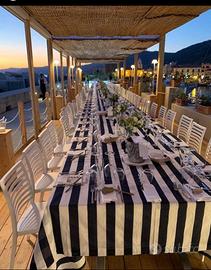 Gazebo in legno per esterno per ristorante e lidi