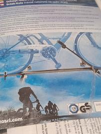 Portabici universale da tetto.