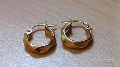 orecchini in oro 750