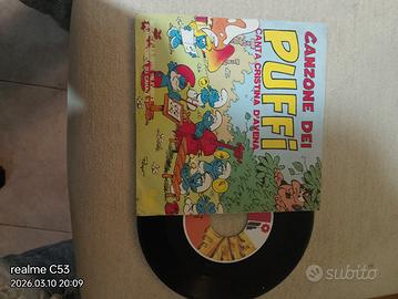 disco 45 giri i Puffi