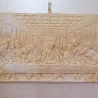 BASSORILIEVO IN GESSO -Ultima Cena 