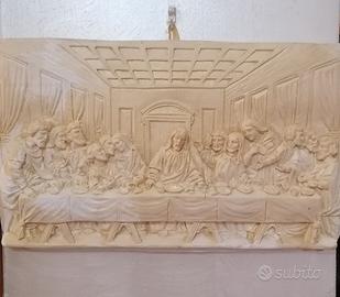 BASSORILIEVO IN GESSO -Ultima Cena 