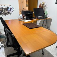 Scrivania da ufficio angolare