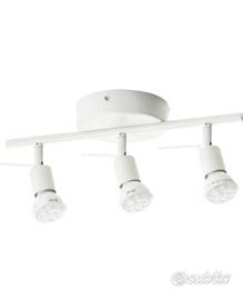 Ikea Tross Binario da Soffitto 3 luci