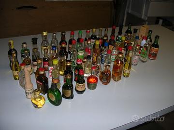 BOTTIGLIETTE MIGNON DA COLLEZIONE