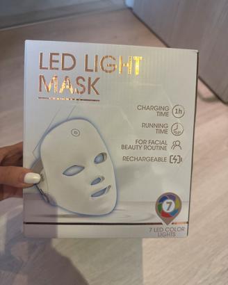 Maschera led viso