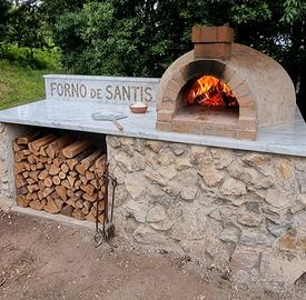 Forno a legna su misura