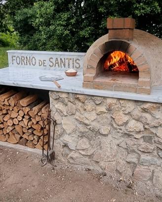 Forno a legna su misura