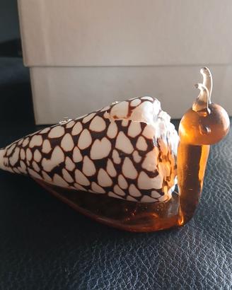 lumaca ceramica vetro 