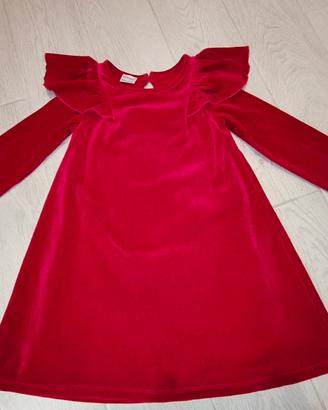 Vestito rosso brillantinato Prenatal
