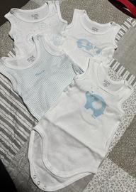 Body smanicato Chicco 4 pezzi