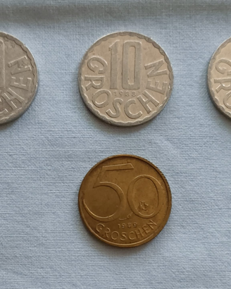 4 monete Groschen