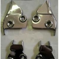 Serie terminali cromati porte BIANCHINA BERL E PAN