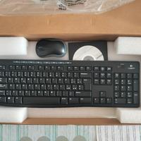 Tastiera Mouse Logitech Wireless 
