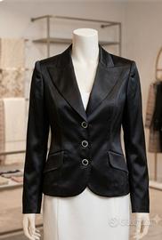 Giacca elegante donna con bottoni gioiello tg S