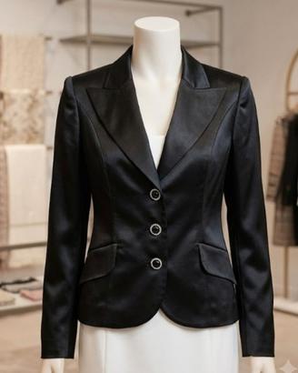 Giacca elegante donna con bottoni gioiello tg S