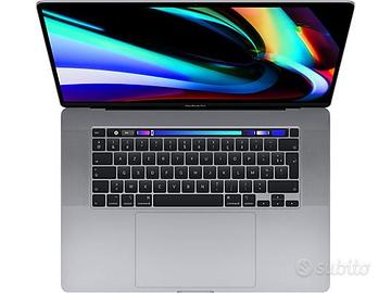 Macbook Pro 15 2016 Touch Bar 16GB 256GB Grigio