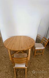 Tavolo rotondo allungabile