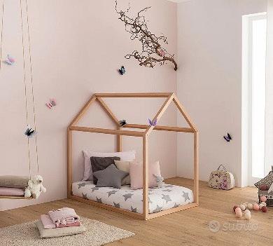 Lenzuola letto Montessori, 100% puro cotone • Babylodge® DOTS