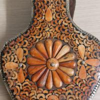 soffietto mantice antico per camino fatto a mano