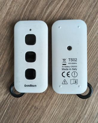 Due Telecomandi Ballan Tmx Led Blu 433.92