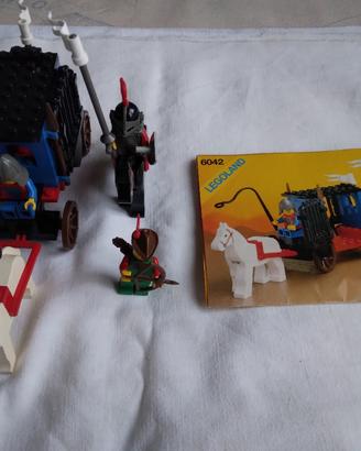 Lego castelli anni 80/90: carro + Robin Hood 6042