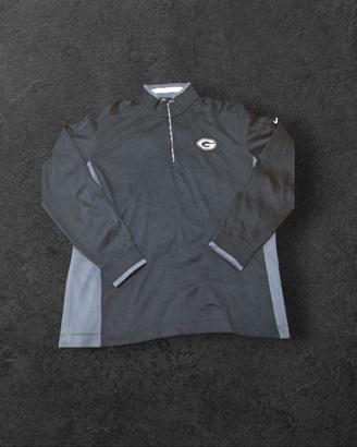 Maglia Nike NFL Green Bay Packers Mezza Zip 
