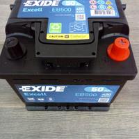 BATTERIA AUTO EXIDE EB500 50Ah NUOVA LEGGI BENE