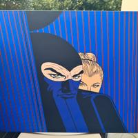 Zeb Diabolik ed Eva .acrilico su tela .2003