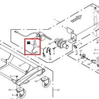 Comando manuale verricello krone 27006357