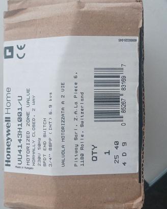 Valola di zona motorizzata Honeywell